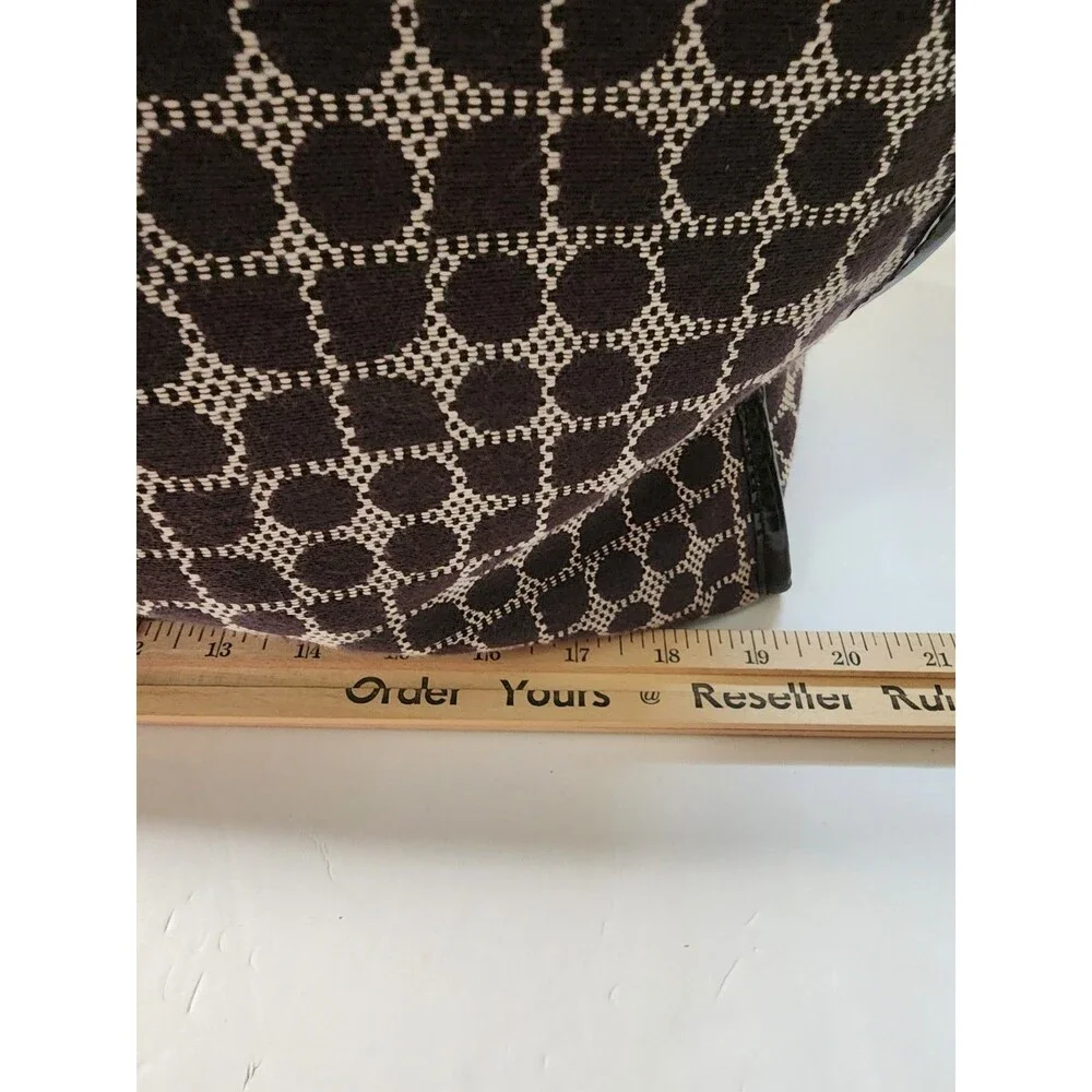 Kate Spade Travel Weekender Duffle Bag Large Brown And Purple Read Description